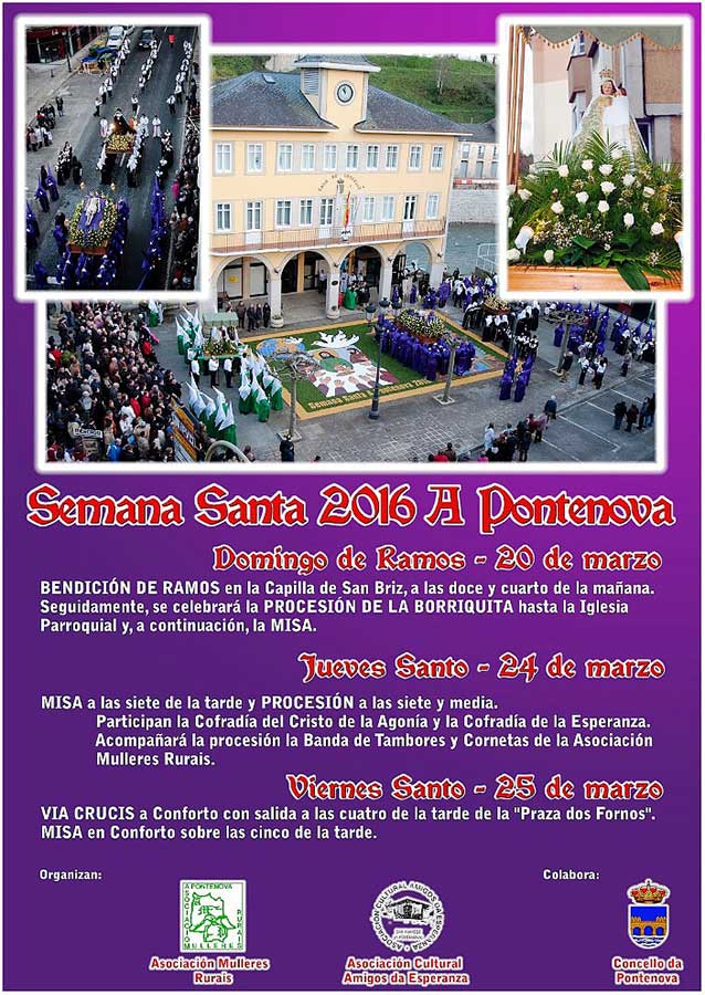 Semana Santa en A Pontenova 2016 A Pontenova / 
Puente Nuevo-Puentenuevo